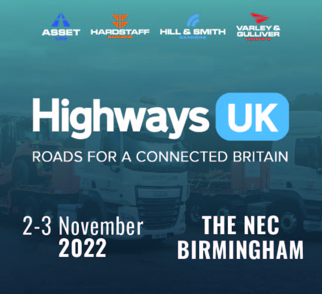 Showcasing VRS an HVM systems at Highways UK 2022.